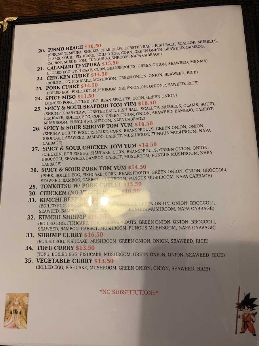 Menu Ichiban Ramen & Poki-4