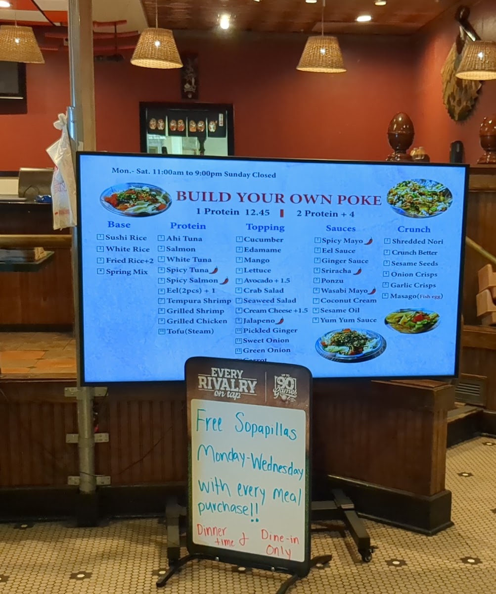 Menu Ichiban Sushi Grill Bossier-4