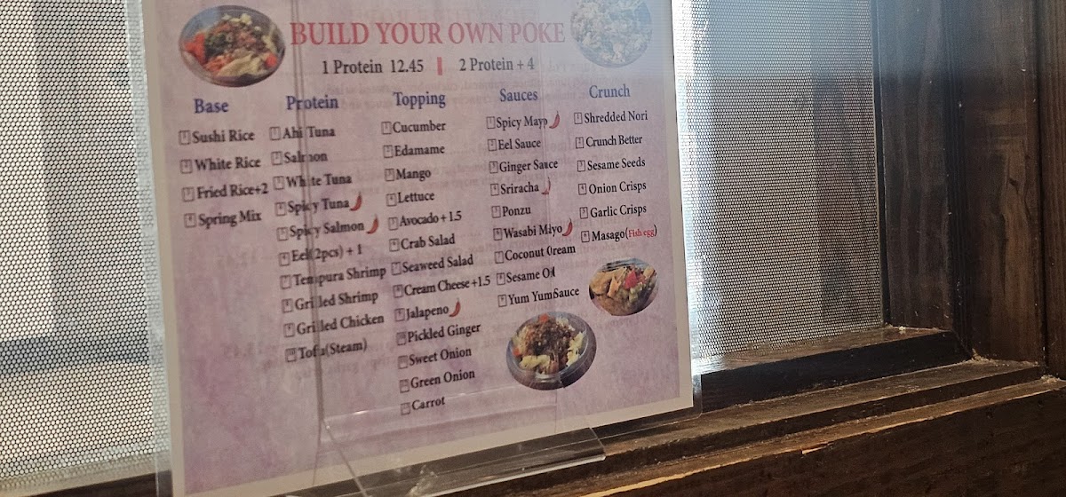 Menu Ichiban Sushi Grill Bossier-5