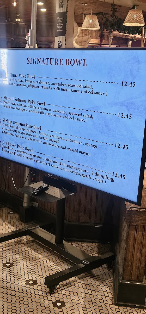 Menu Ichiban Sushi Grill Bossier-6