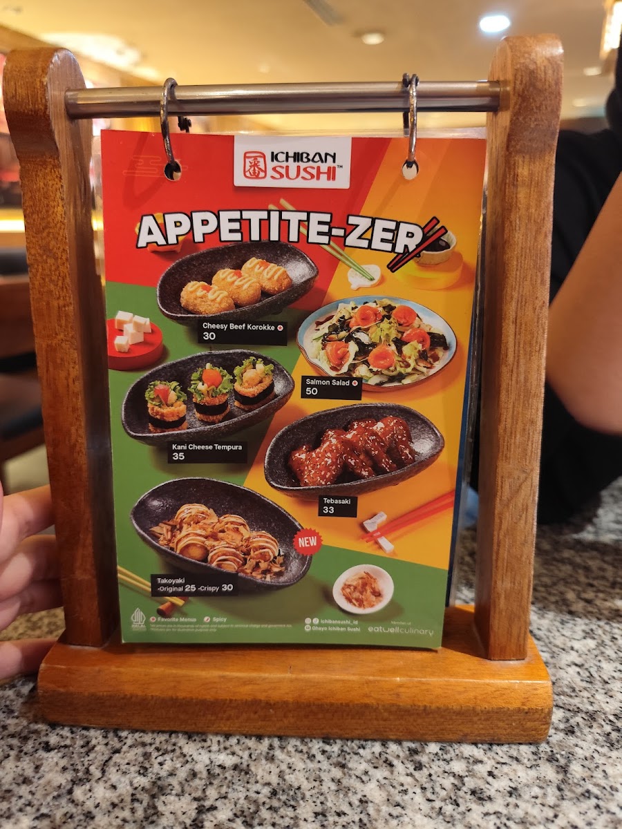 Menu Ichiban Sushi - Mall Ciputra Semarang-1