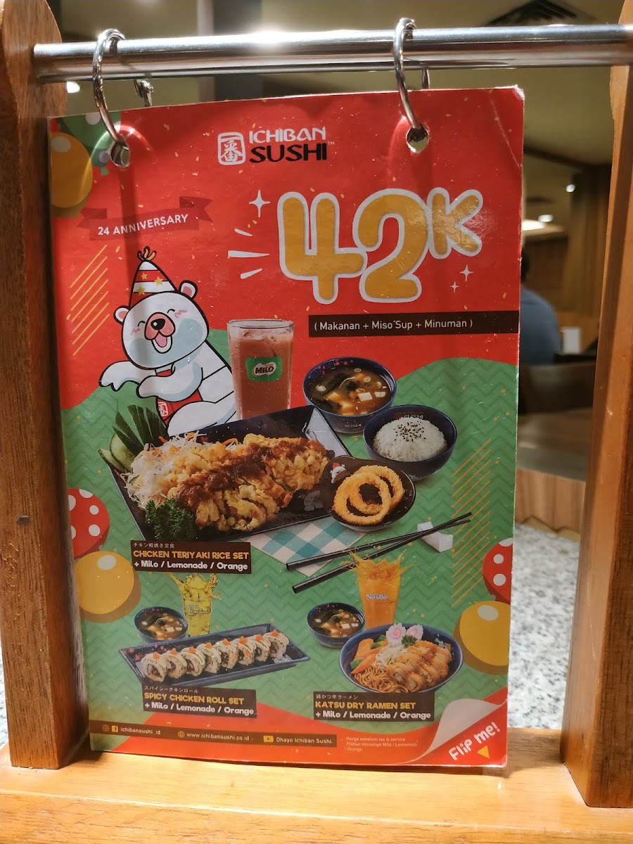 Menu Ichiban Sushi - Mall Ciputra Semarang-10
