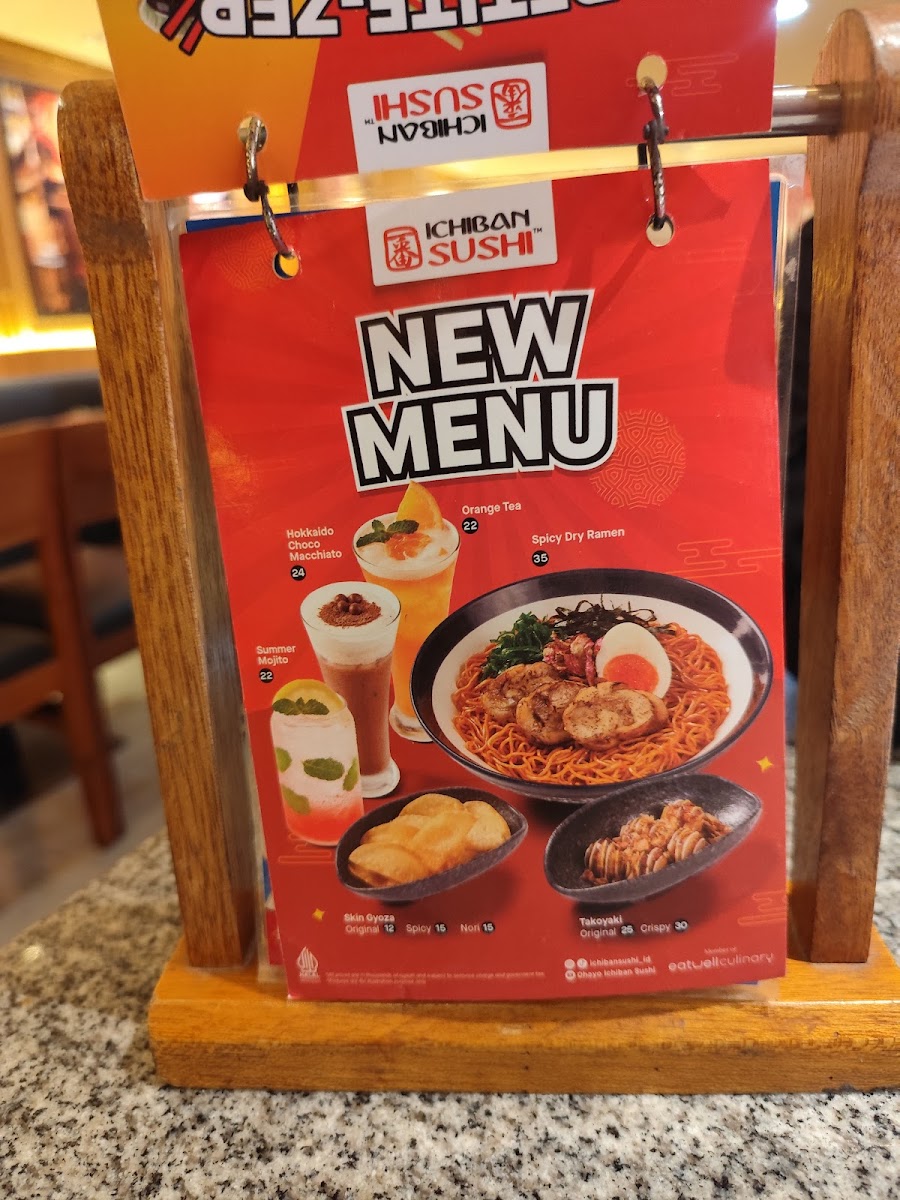 Menu Ichiban Sushi - Mall Ciputra Semarang-2