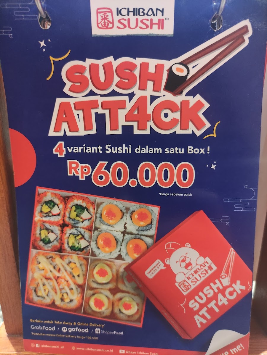 Menu Ichiban Sushi - Palembang Trade Center-9