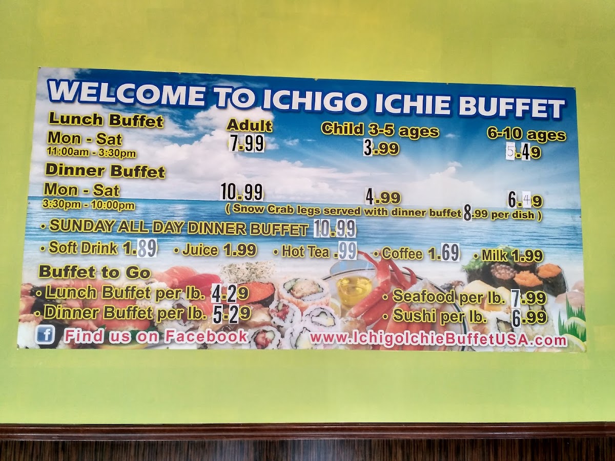 Menu Ichigo Ichie Buffet-1