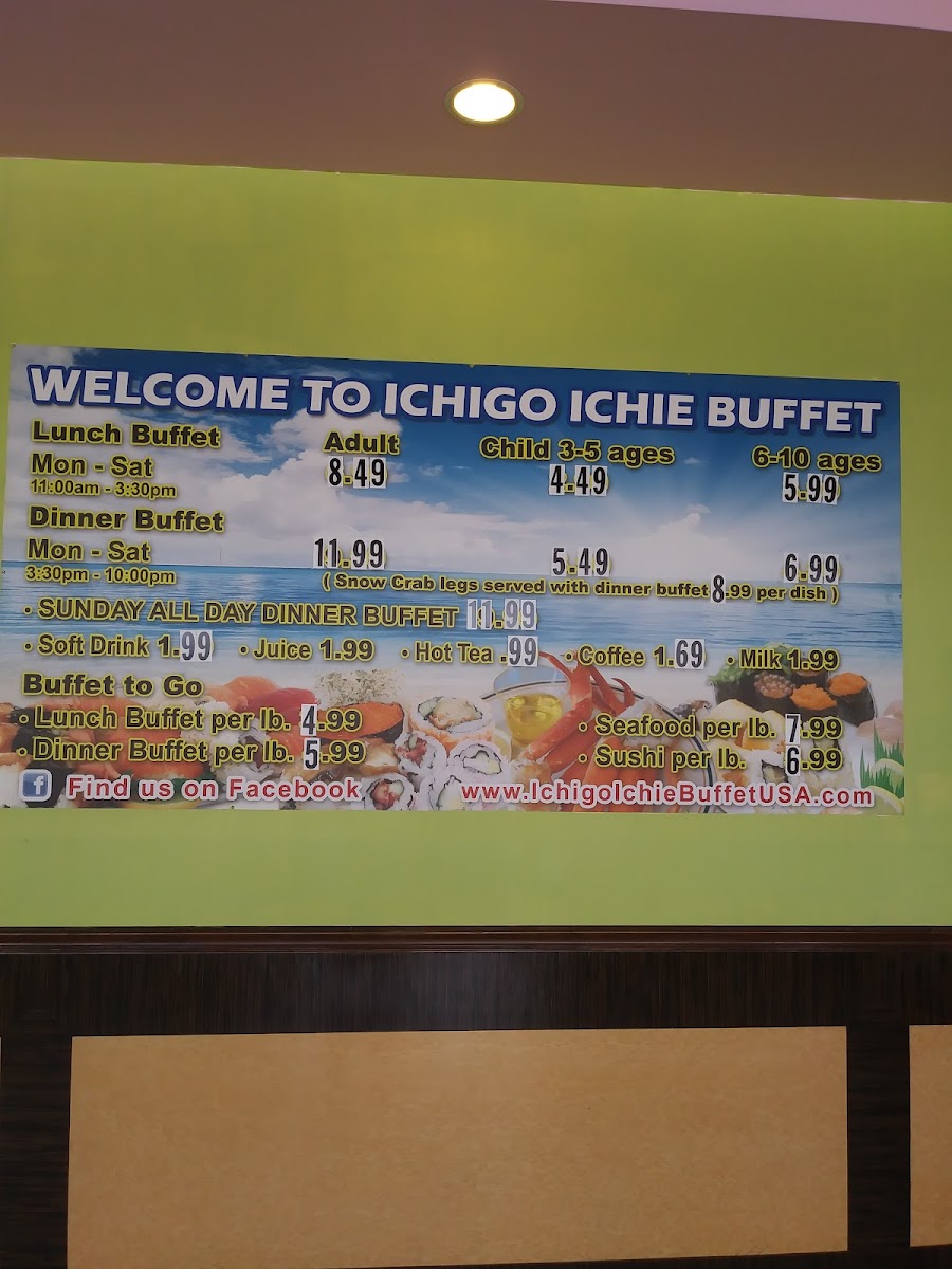 Menu Ichigo Ichie Buffet-3