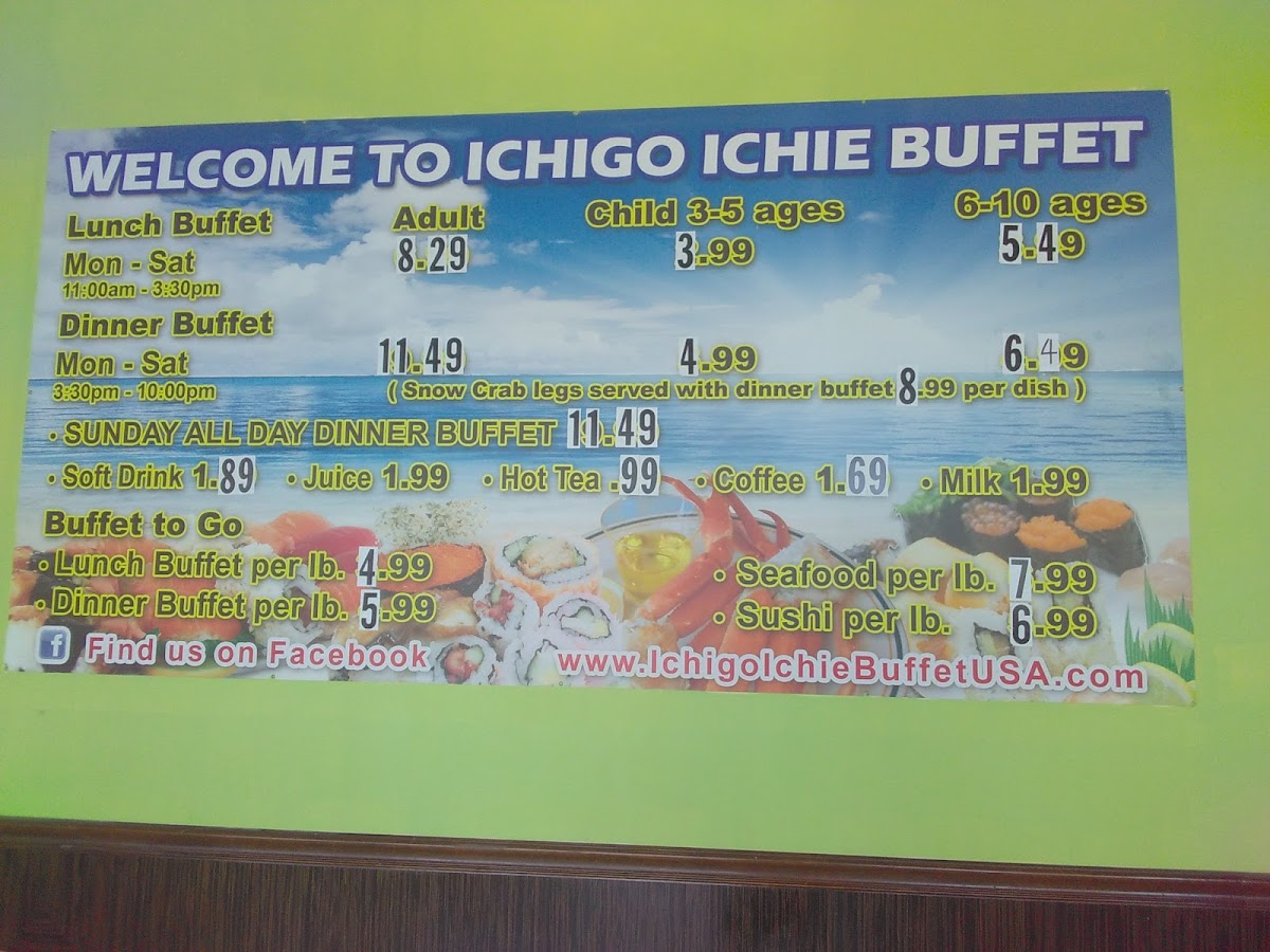 Menu Ichigo Ichie Buffet-5