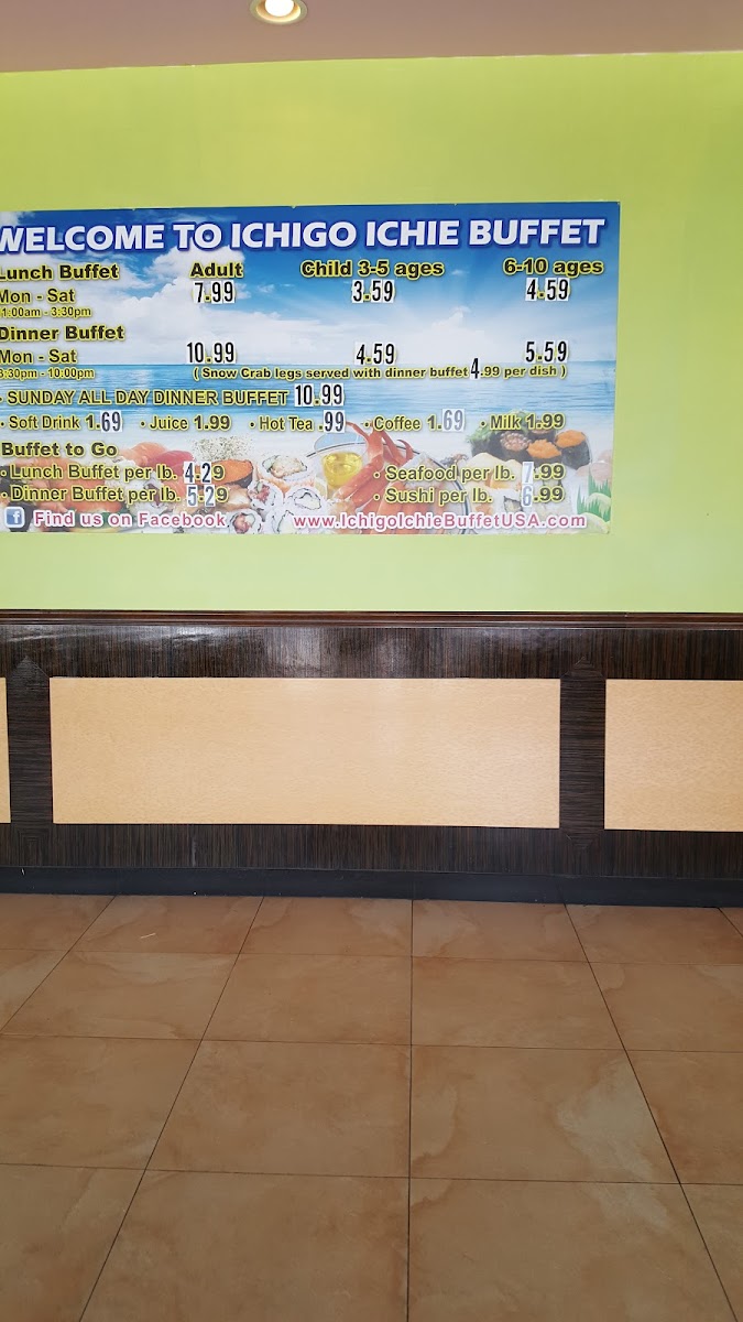 Menu Ichigo Ichie Buffet-7