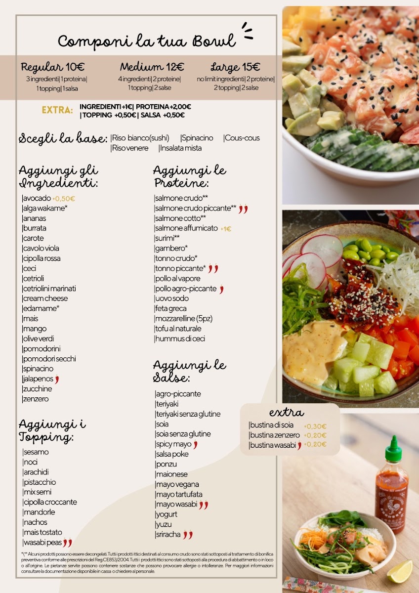 Menu Icons Restaurant - Poke Monterotondo-1