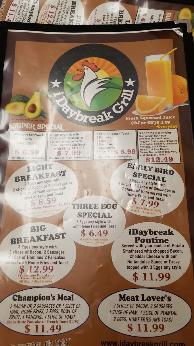 Menu Iday Break Grill-3