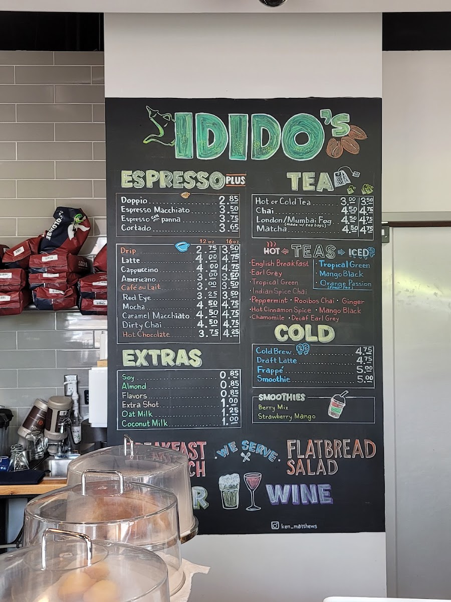 Menu Idido's Coffee And Social House-6