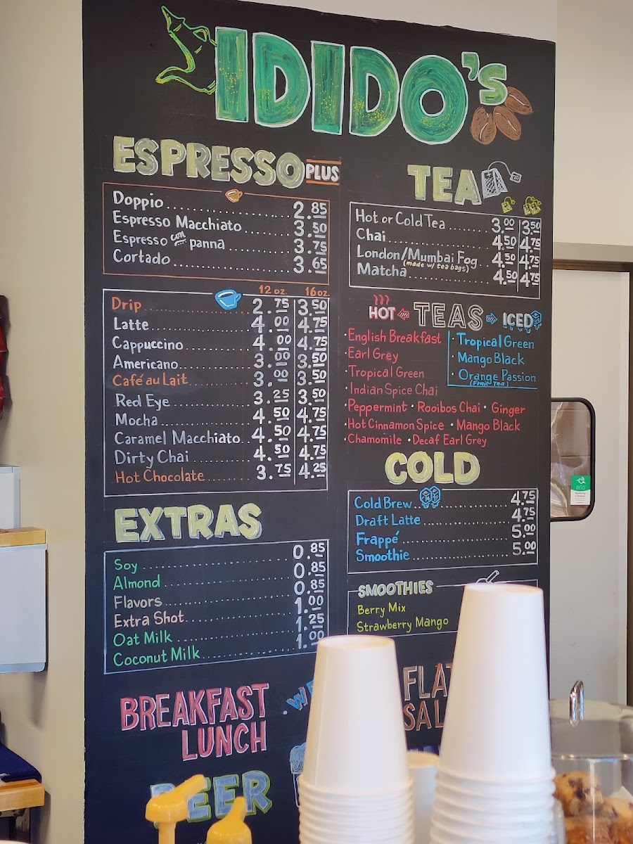 Menu Idido's Coffee And Social House-7