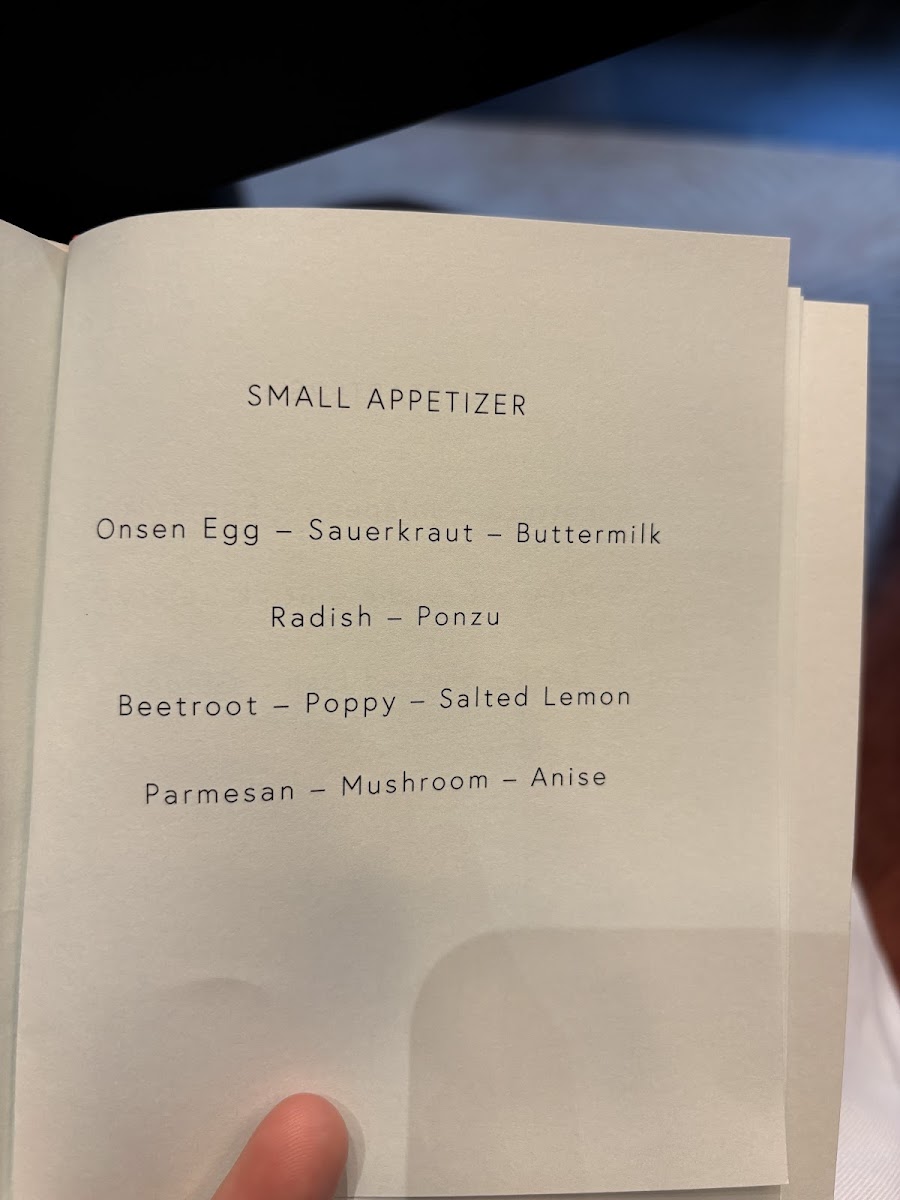 Menu Igniv Zürich By Andreas Caminada-5