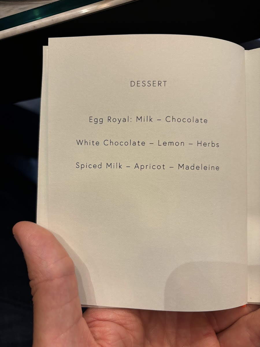 Menu Igniv Zürich By Andreas Caminada-7