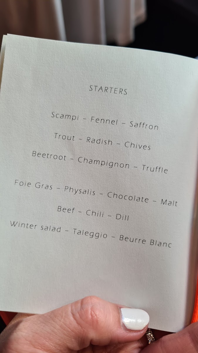Menu Igniv Zürich By Andreas Caminada-9