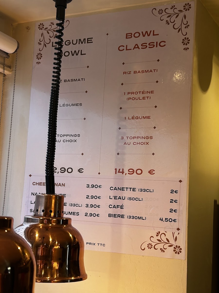 Menu I'indien-1