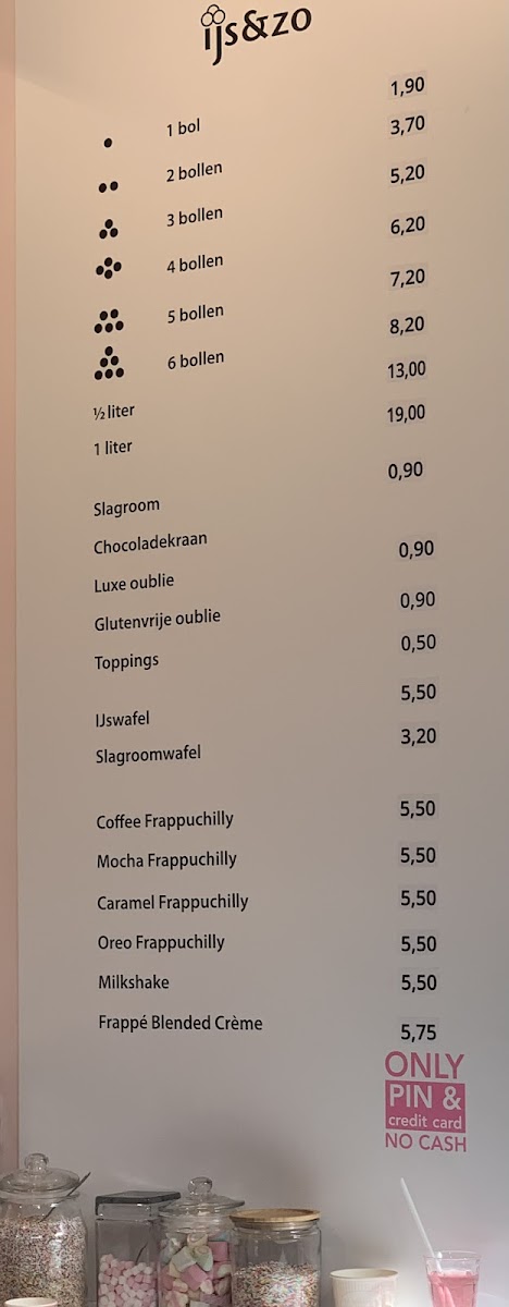 Menu Ijssalon Ijs & Zo Delft-4