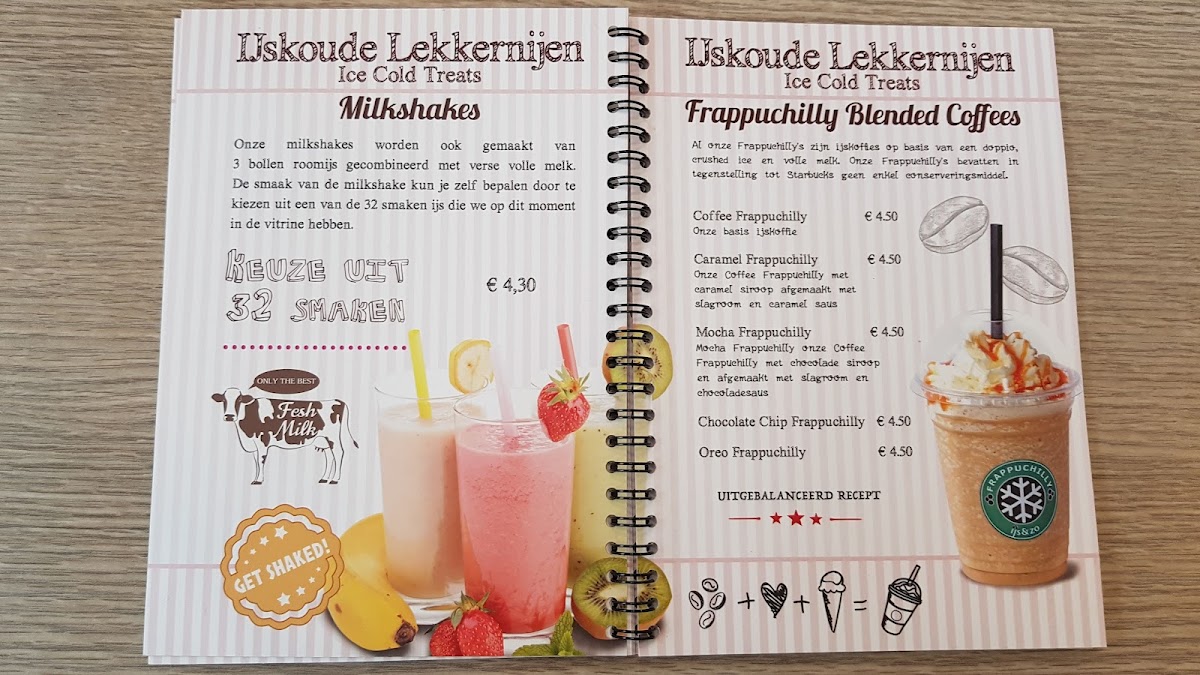 Menu Ijssalon Ijs & Zo Delft-6