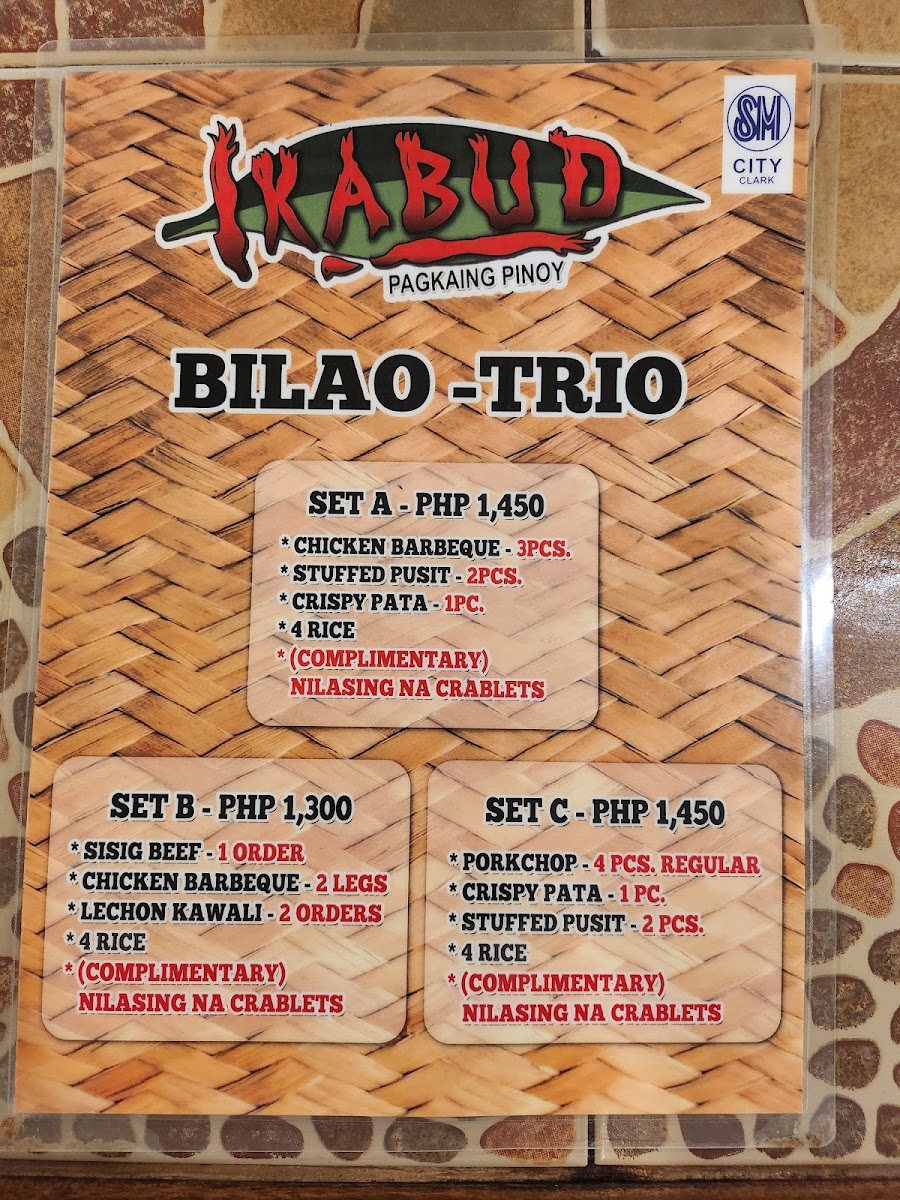 Menu Ikabud-7