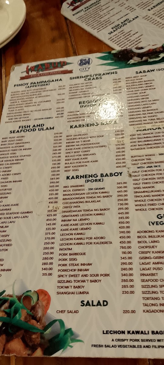 Menu Ikabud-8