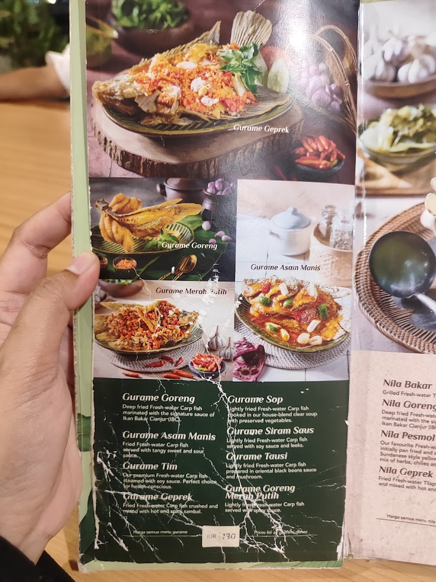 Menu Ikan Bakar Cianjur - Taman Pinang-7