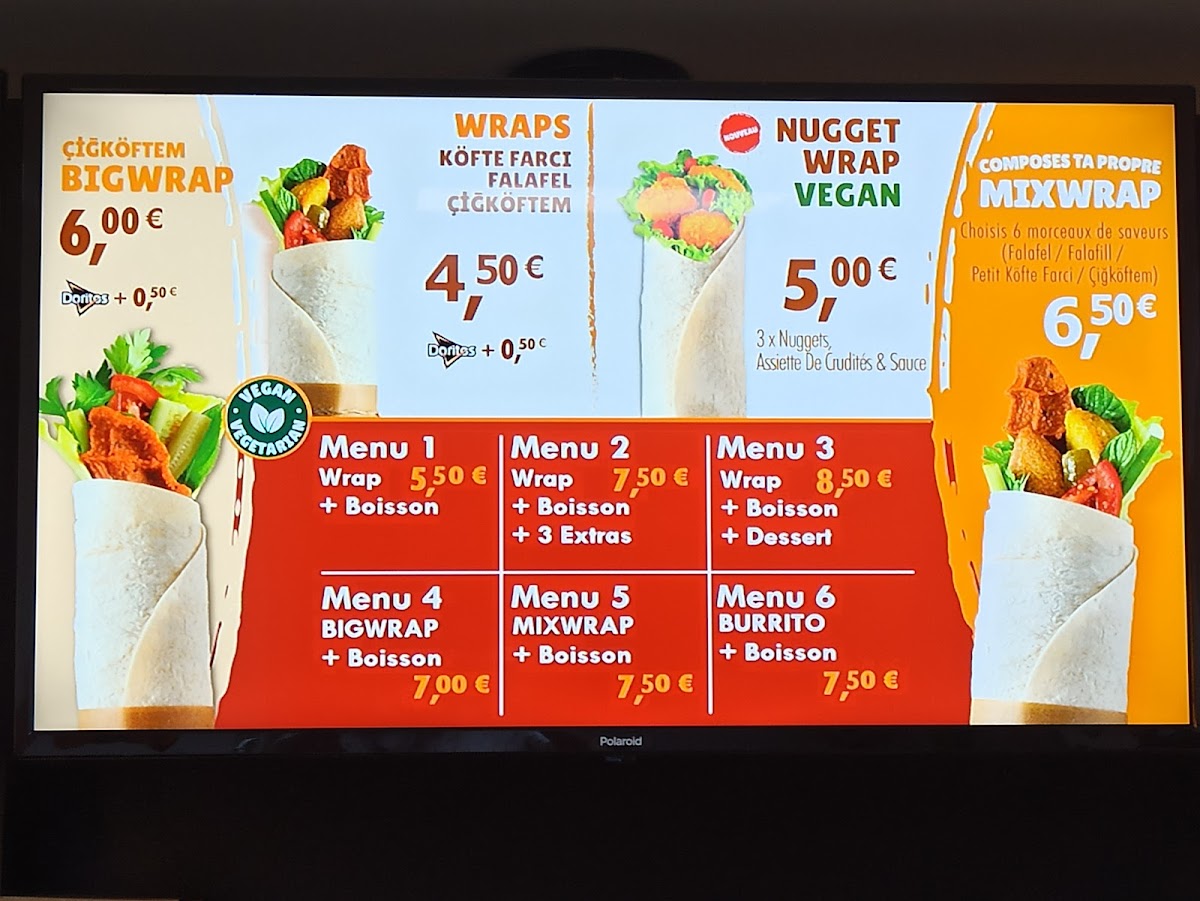 Menu Çiğköftem-1