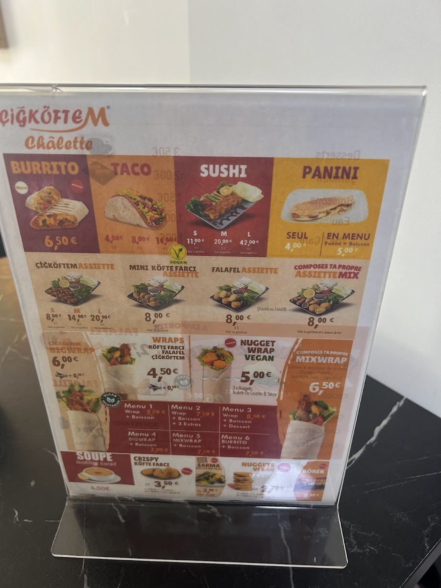 Menu Çiğköftem-8