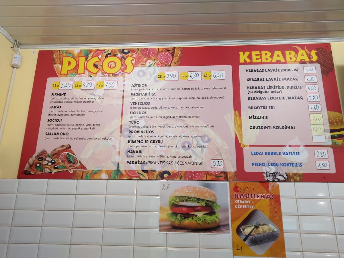 Menu Čiki Pica Visaginas-2