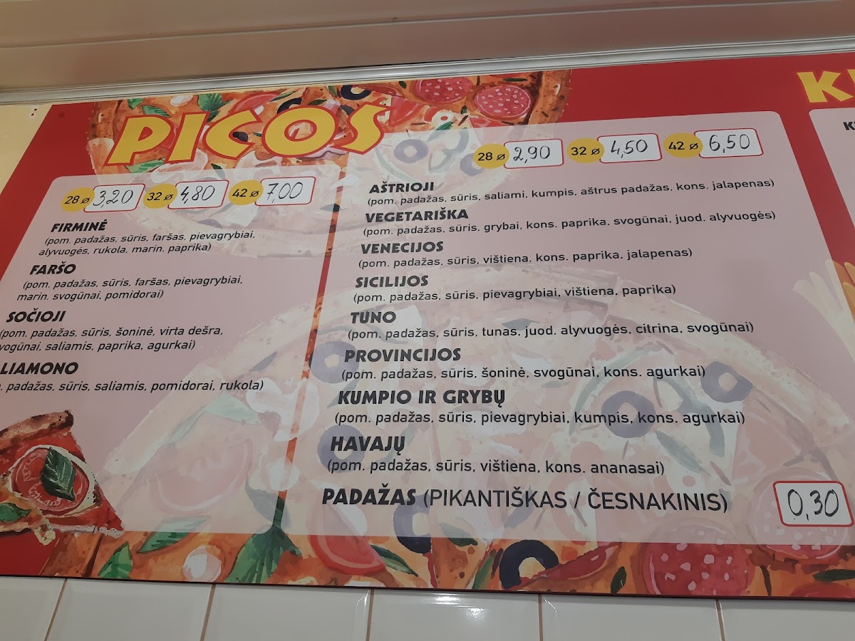 Menu Čiki Pica Visaginas-6