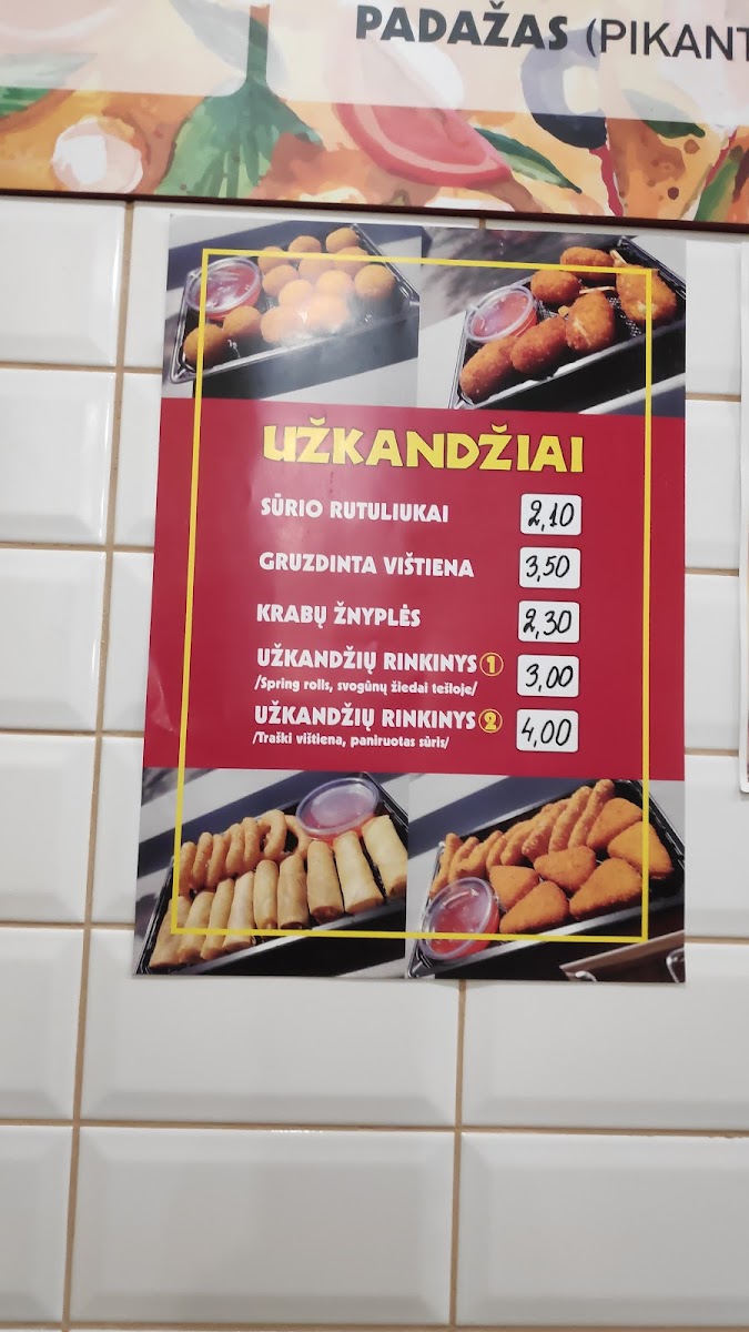 Menu Čiki Pica Visaginas-7