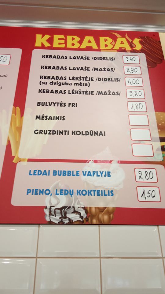Menu Čiki Pica Visaginas-8