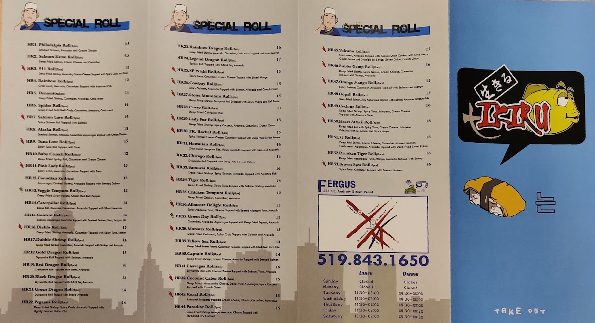 Menu Ikiru Sushi-2