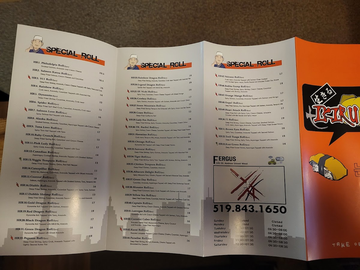 Menu Ikiru Sushi-5