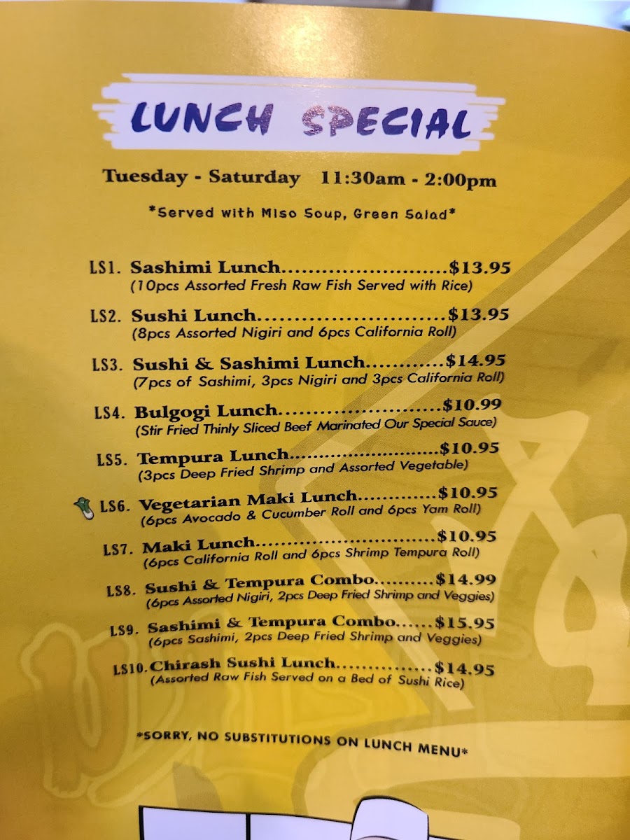 Menu Ikiru Sushi-7