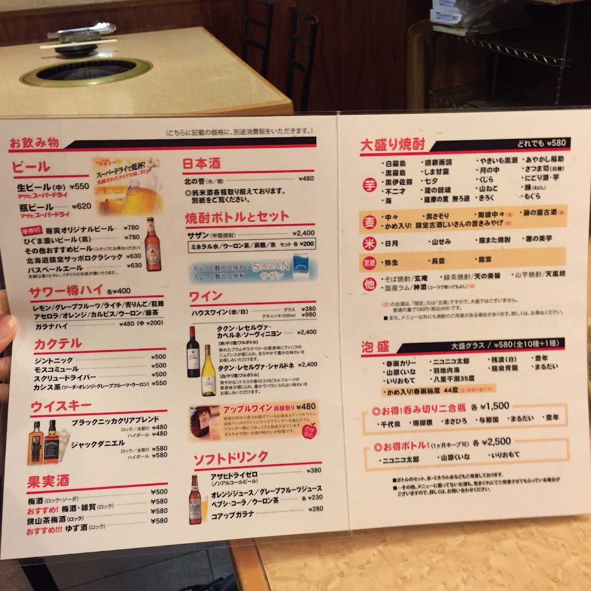 Menu Ikutora-4