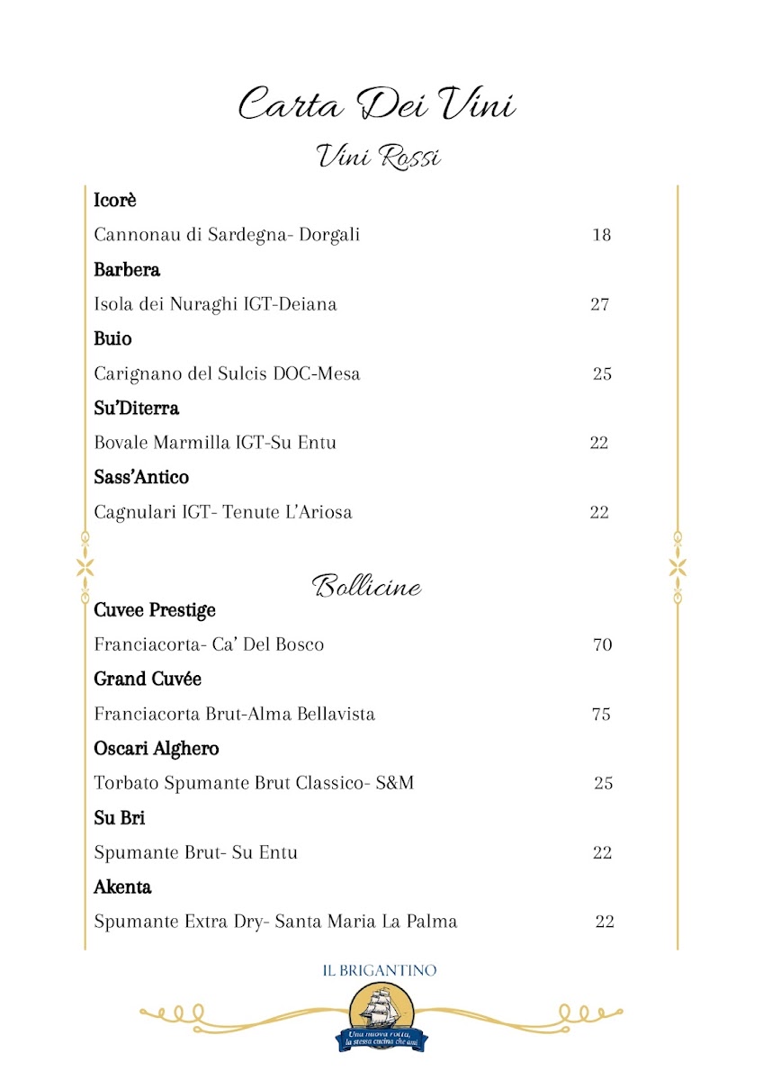 Menu Il Brigantino-1