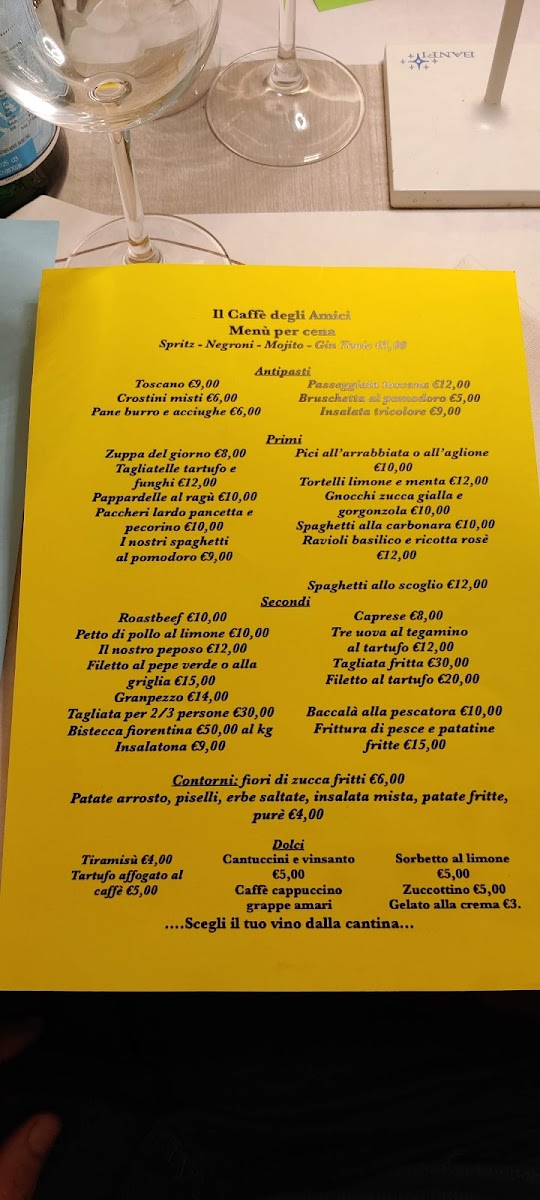 Menu Il Caffè Degli Amici-8