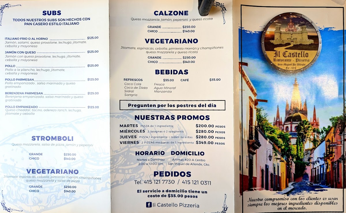 Menu Il Castello Pizzeria-5