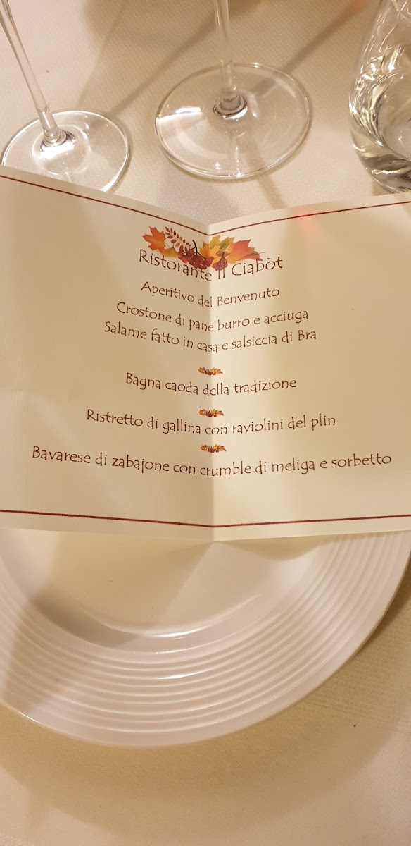 Menu Il Ciabot-1