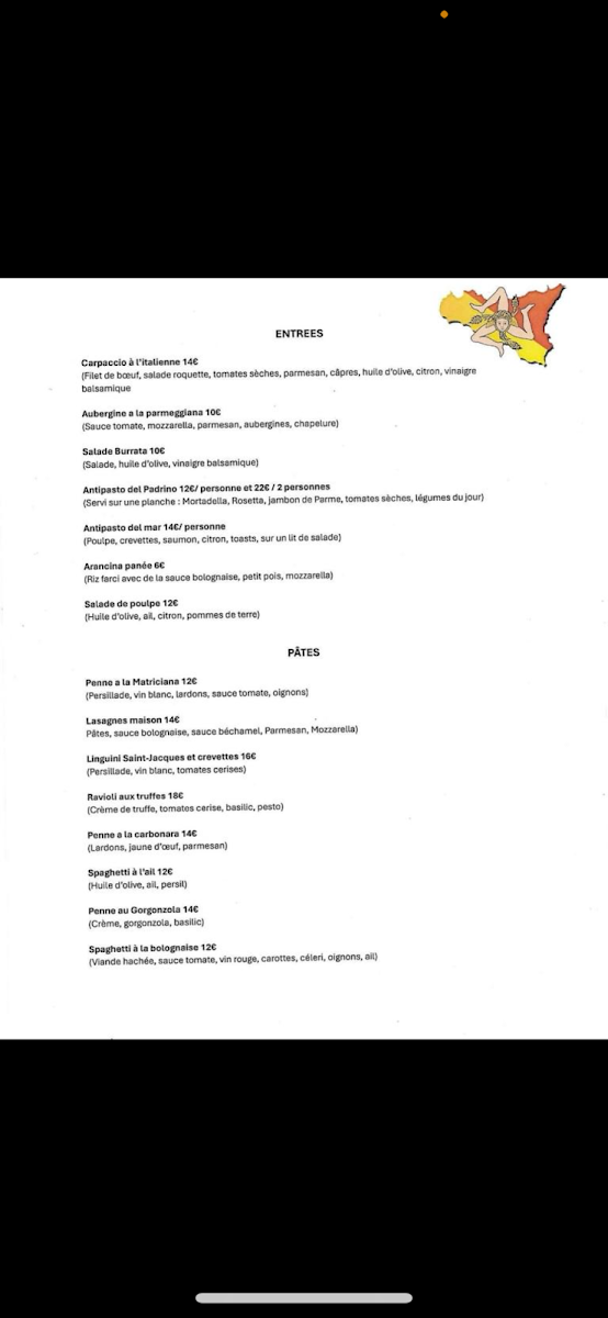 Menu Il Covo Del Padrino-2