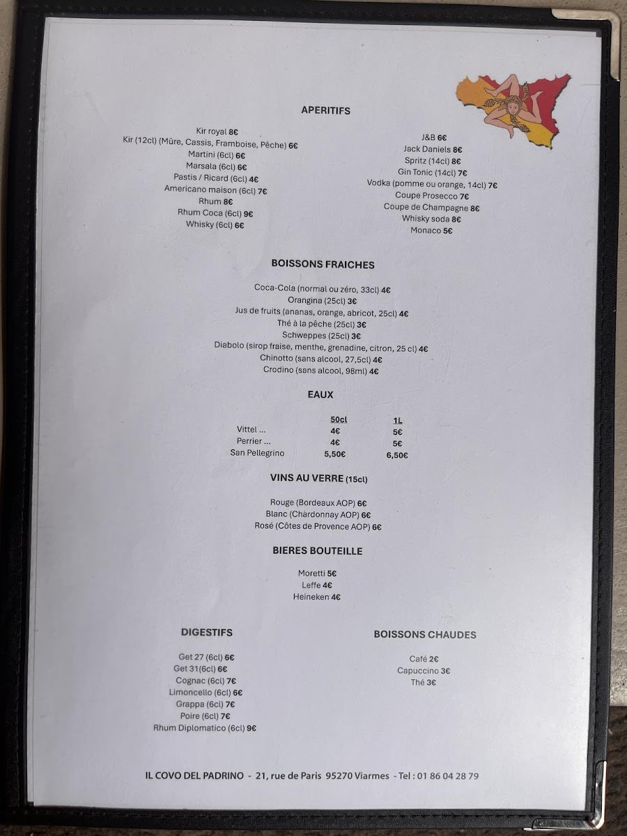 Menu Il Covo Del Padrino-4