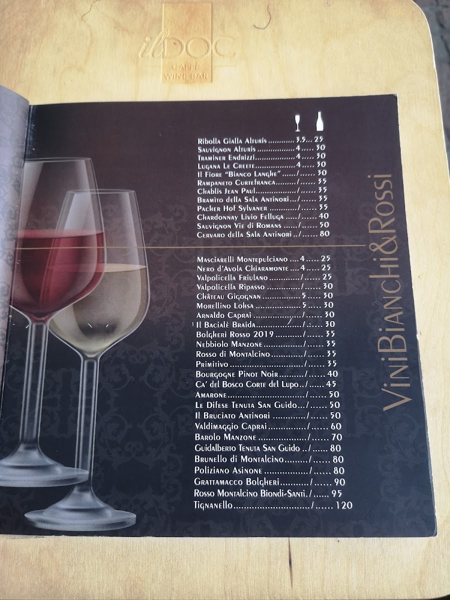 Menu Il D.o.c. Pancaffé-3