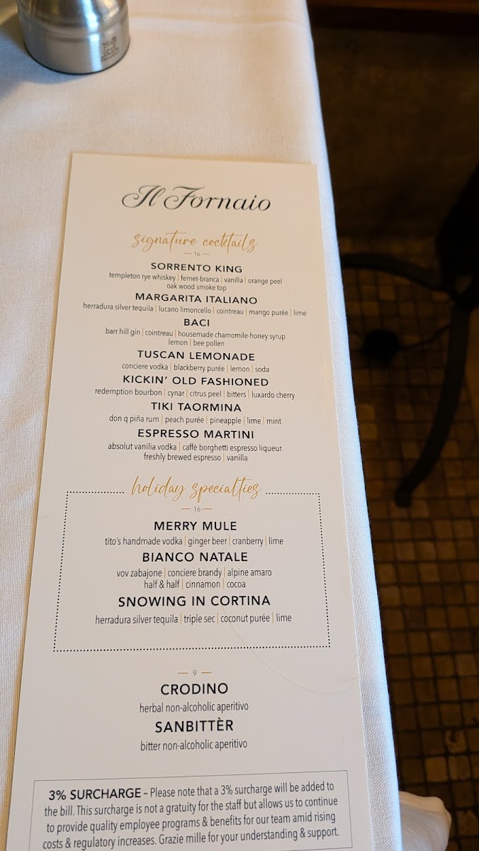 Menu Il Fornaio-1