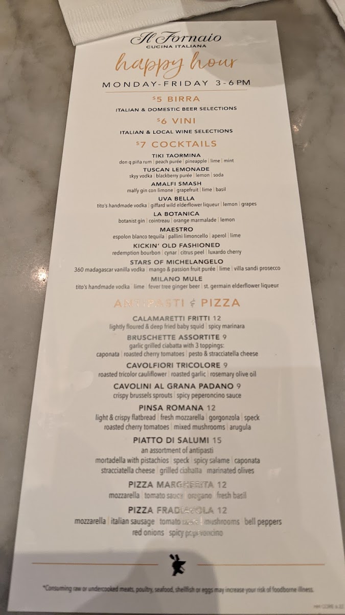 Menu Il Fornaio-8