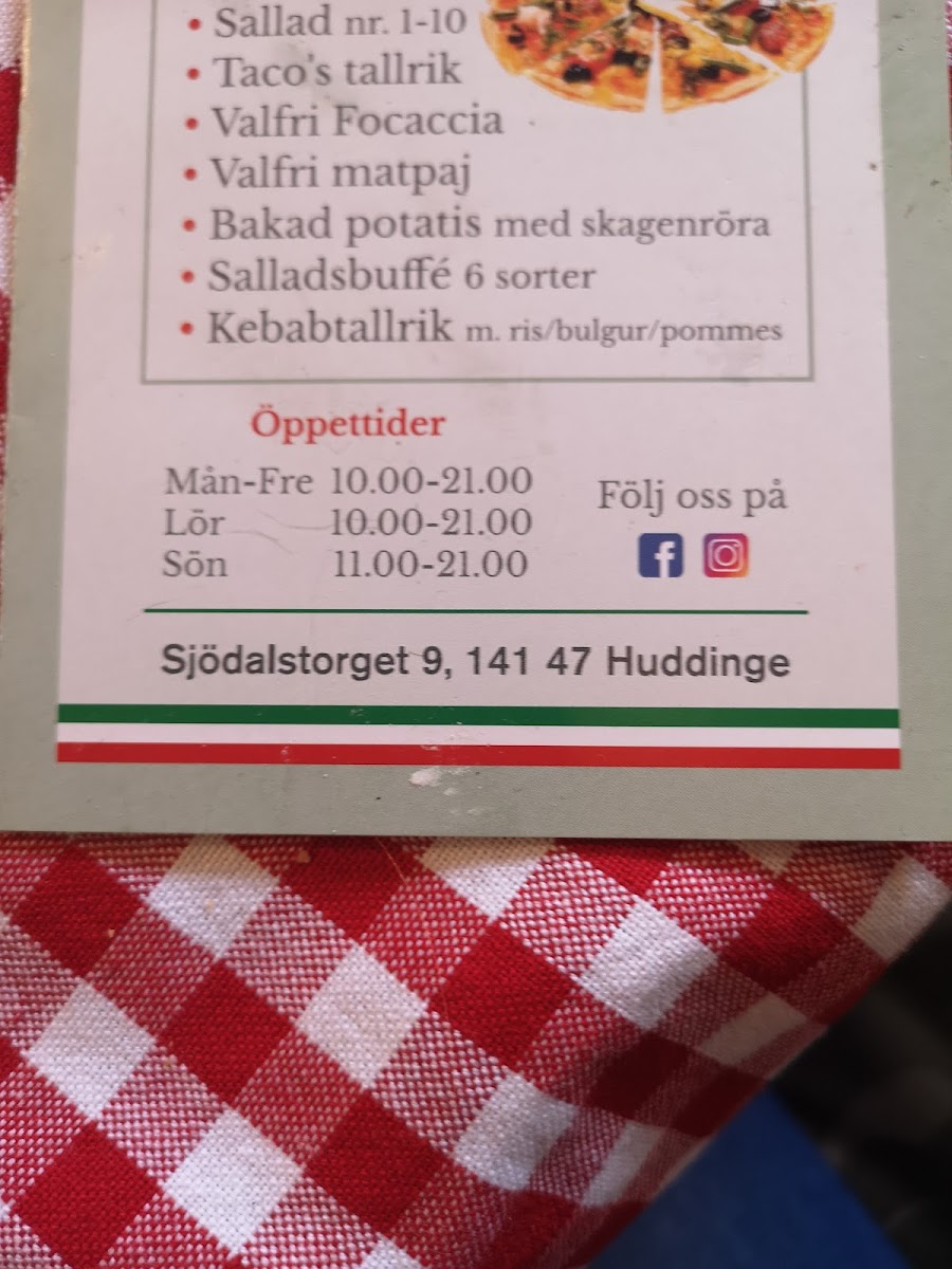 Menu Il Forno Castello - Restaurang & Pizzeria Huddinge-10