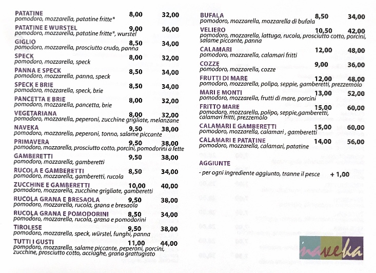 Menu Il Forno Dei Naveka-2