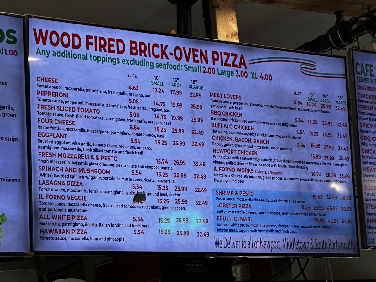 Menu Il Forno Italiano-1