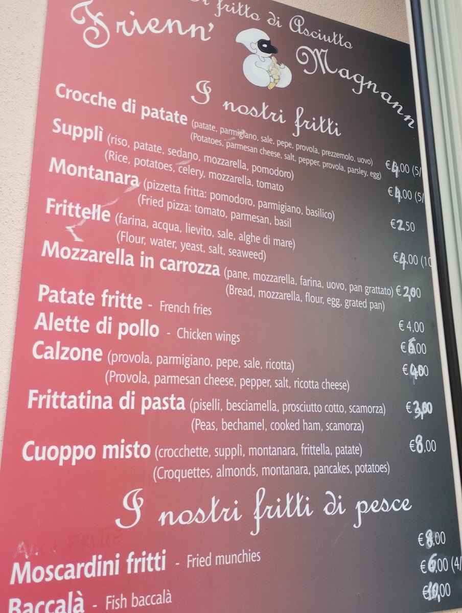 Menu Il Fritto Di Paciullo Frienn' Magnann-2