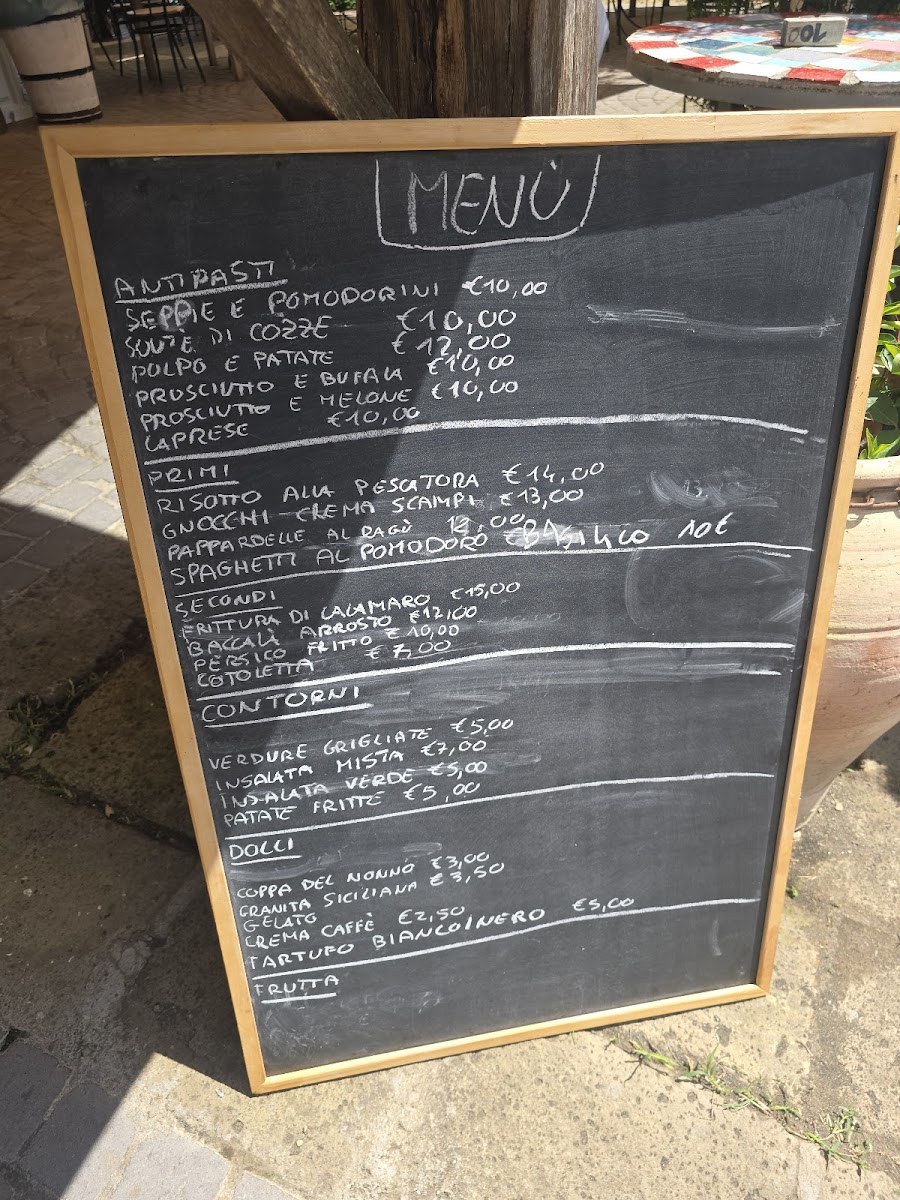 Menu Il Gitano Cucina Tipica Stabilimento Balneare-1