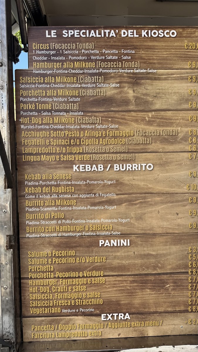 Menu Il Kiosko Di Milkone-6